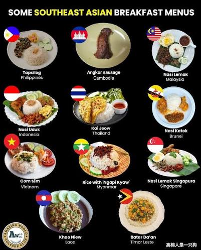 Menu Tradisional Asia Modern